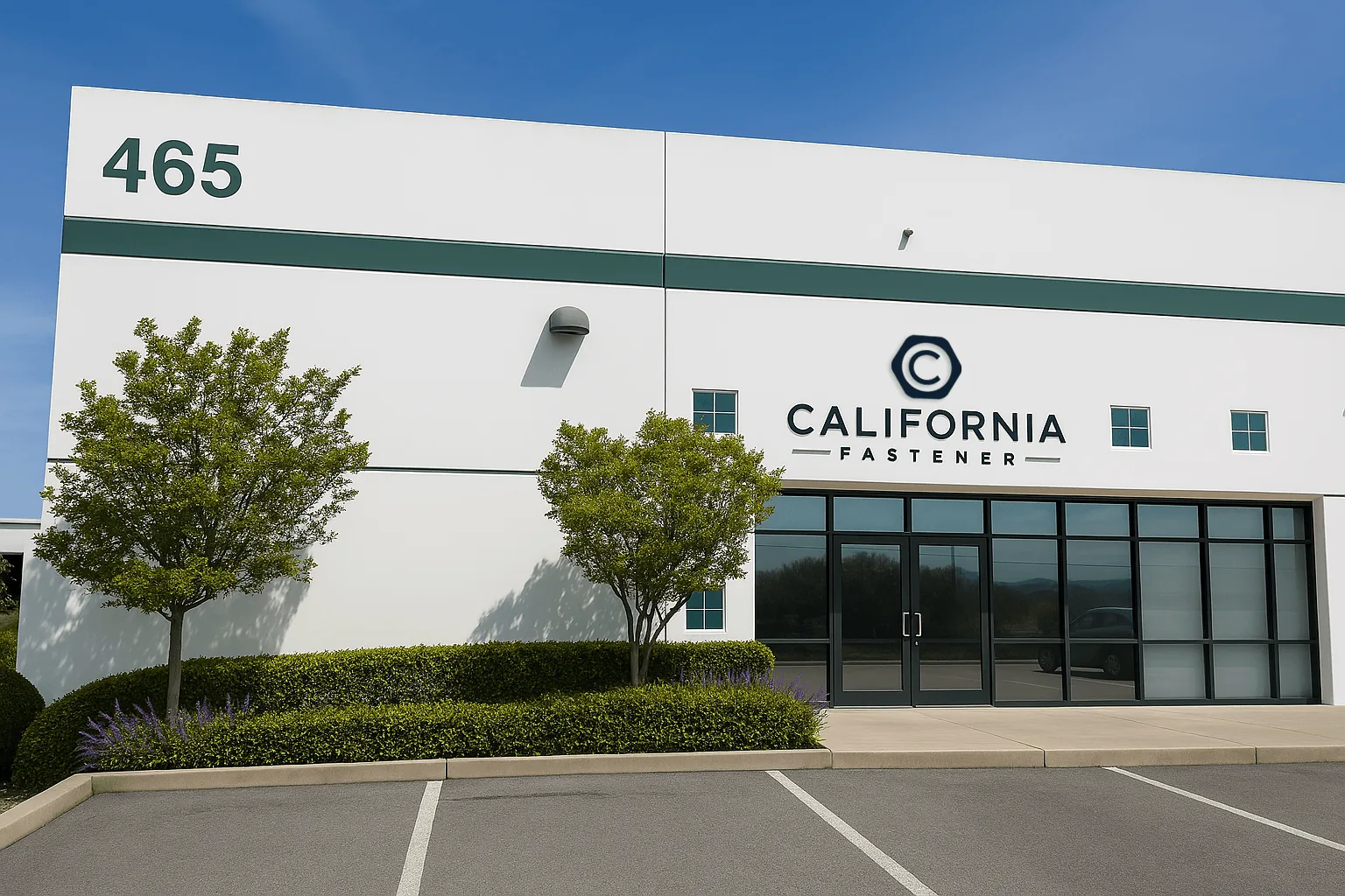 California Fastener storefront and facility in Benicia, California