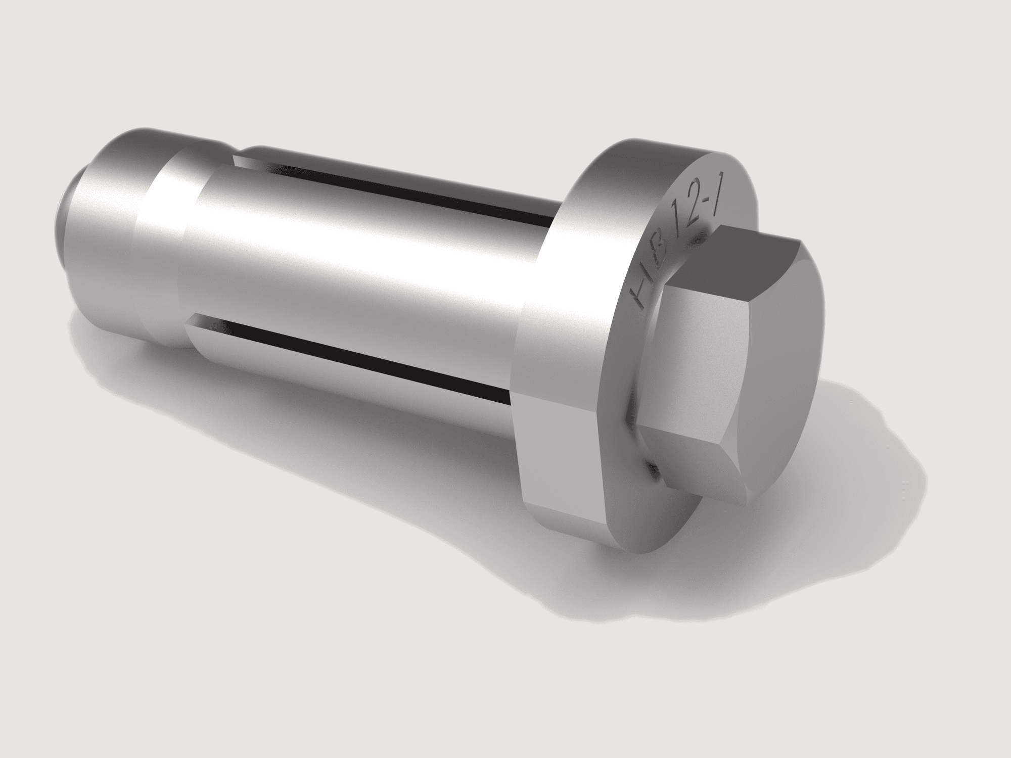Lindapter Hollo-Bolt hex head expansion bolt