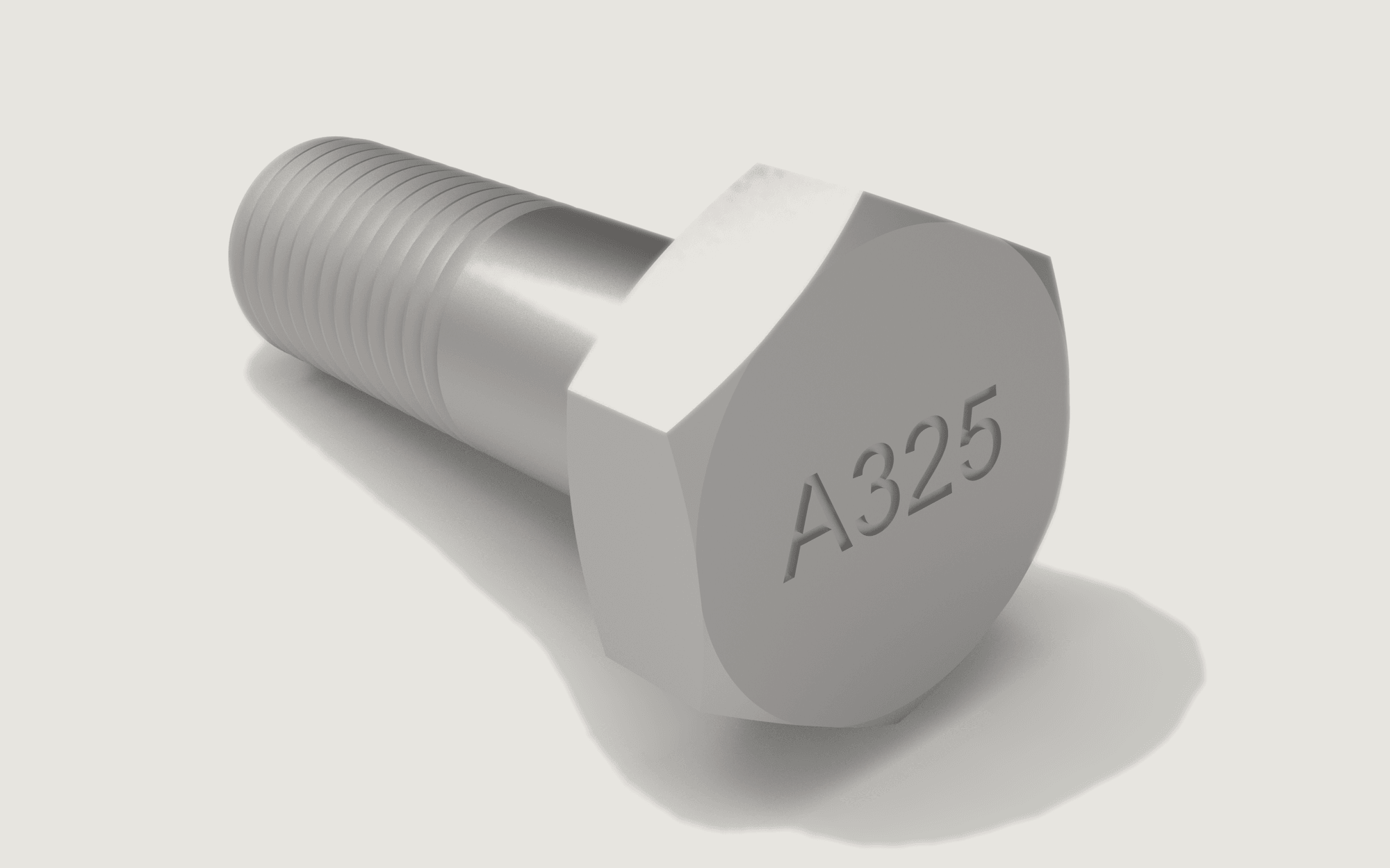 Heavy hex structural bolt — F3125 A325